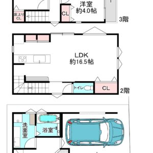 守口市橋波東之町3丁目　新築戸建
